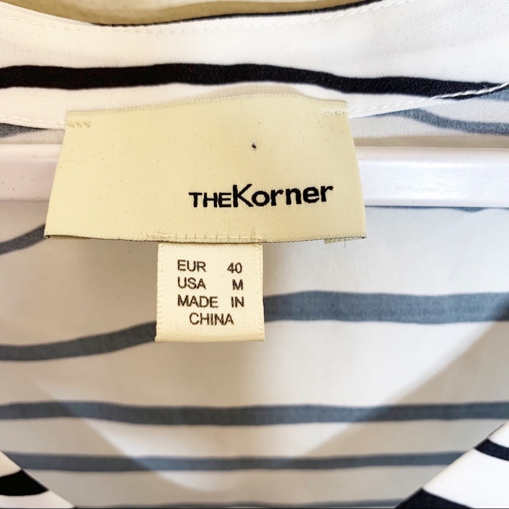 The Korner Stitch Fix Striped Embellished Top - Picture 6 of 8
